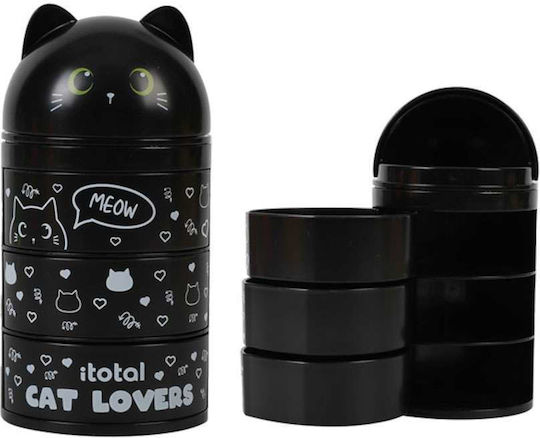 Schreibtisch Organizer Keine Stifte I-total Kunststoff Schwarze Katze Xl2704a