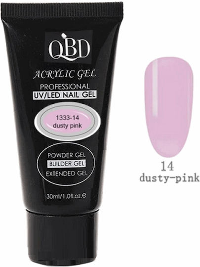 QBD Acrygel Νυχιών Dusty Pink 14 30ml