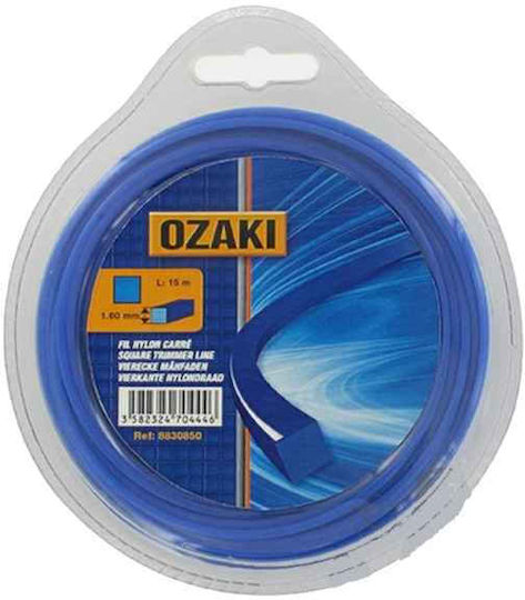 Ozaki Square Brush Cutter Trimmer Line 2.4mm 15m MEG1510141