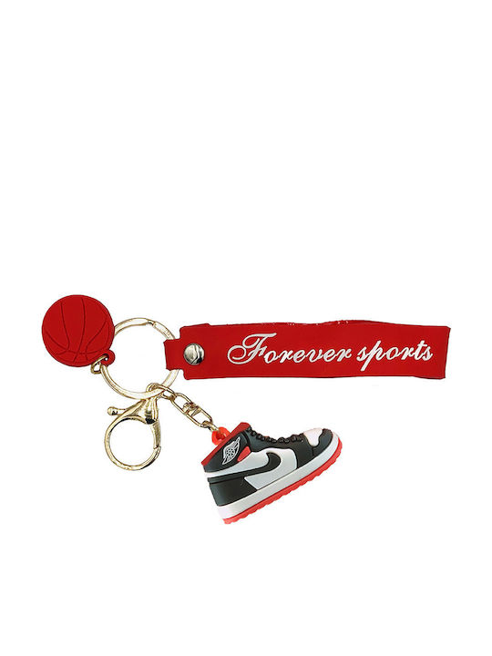 Ключодържател Air Jordan 1 Sneakers Vintage Червено / бяло