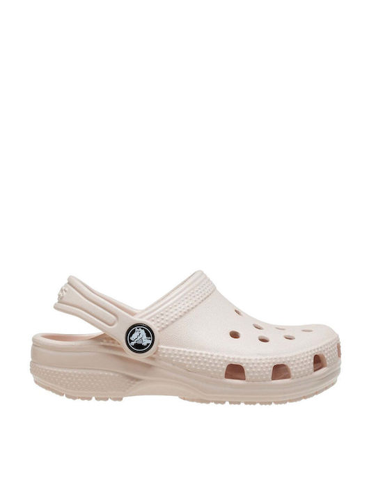 Crocs Classic Clog T Încălțăminte pentru Plajă pentru Copii Roz