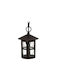 Lido Outdoor Hanging Ceiling Light in Black Color L52A-3554
