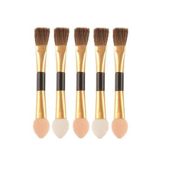 Inter Vion Professionell Set mit Make-up-Pinseln für Lidschatten aus synthetischem Haar 5Stück