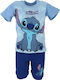 Комплект Лято 2бр Син Stitch