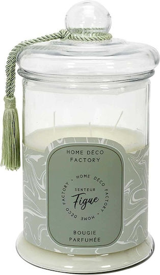 Scented Candle Home Deco Factory Burning Time 110 Hours Fragrance Figue Dimensions 15.8x29cm Bo5580