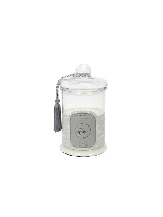 Aromatic Candle Home Deco Factory Burning Time 110 Hours Scent Cotton Flower Dimensions 15.8x29cm Bo5581