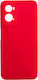 Umschlag Rückseite Silikon Fuchsie (Oppo A76)