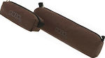 Polo Pencil Case Barrel with 1 Compartment Brown