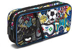 Yolo Pencil Case with 3 Compartments Gaming