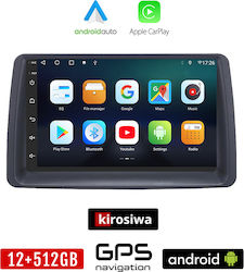 Kirosiwa Car-Audiosystem für Fiat Panda 2003-2012 (Bluetooth/USB/AUX/WiFi/GPS/Apple-Carplay/Android-Auto) mit Touchscreen 7"