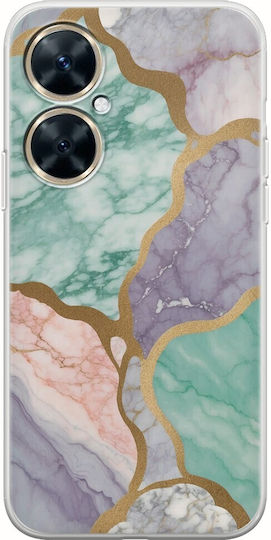 Marble Collection Pastel Huawei Nova 11i Flexible Tpu Διάφανη Σιλικόνη