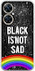 Black Is Not Sad Huawei Nova 11i Flexible Tpu Διάφανη Σιλικόνη
