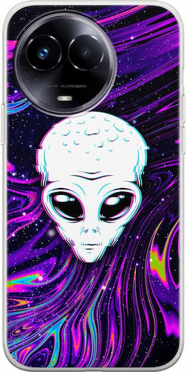 Alien Neon Realme 11 5g TPU flexibil transparent din silicon
