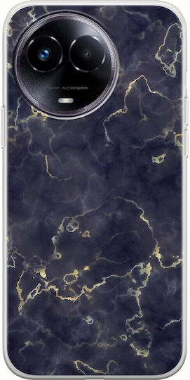 Achatstein Dunkelblau Realme 11 5g Flexibles TPU Transparentes Silikon