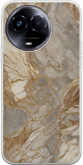Marble Collection Natural Realme 11 5g Flexible Tpu Transparent Silicone