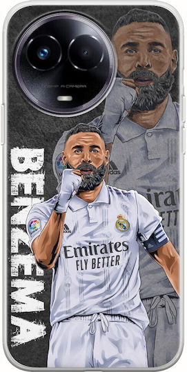 Football Stars Karim Benzema Realme 11 5g Flexible Tpu Διάφανη Σιλικόνη