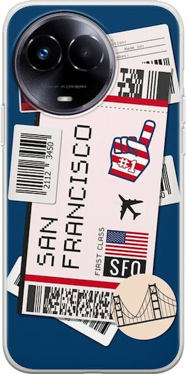 Ticket nach San Francisco Realme 11 5g flexibles TPU transparentes Silikon