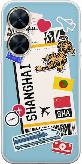 Ticket nach Shanghai Huawei Nova 11i Flexibles TPU Transparentes Silikon
