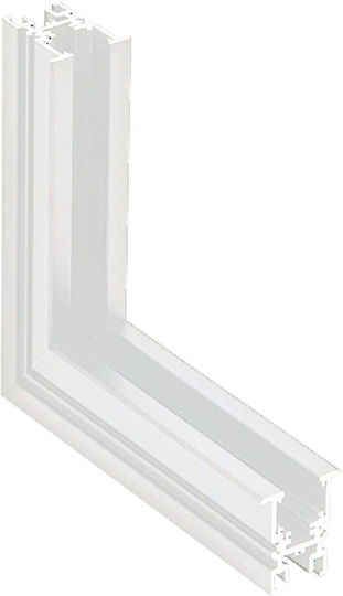 Zambelis Lights Σύνδεσμος Ράγας για Φωτιστικά Λευκός 2084W-C1