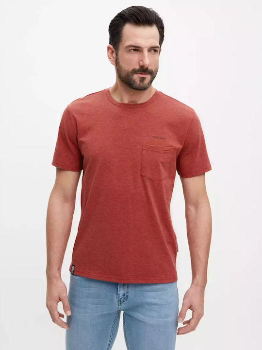 Beneto Maretti Herren T-Shirt Kurzarm RED