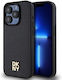 Θήκη Dkny Pu Leather Repeat Pattern Stack Logo Magsafe Case Apple Iphone 15 Pro Max 6.7" Black