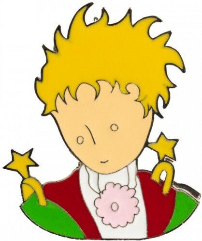 Le Petit Prince Τετράγωνο Μαγνητάκι Μεταλλικό 6x6εκ.