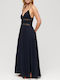 Superdry D3 Ovin Jersey Maxi Kleid DarkBlue