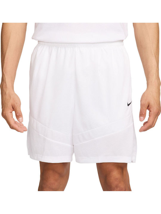 Basketball Men's Athletic Shorts Dri-Fit White