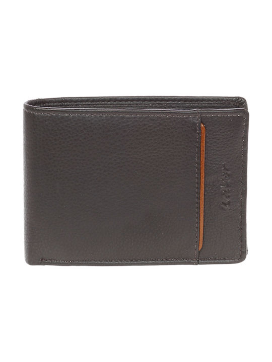 Lavor Men's Leather Wallet with RFID Brown