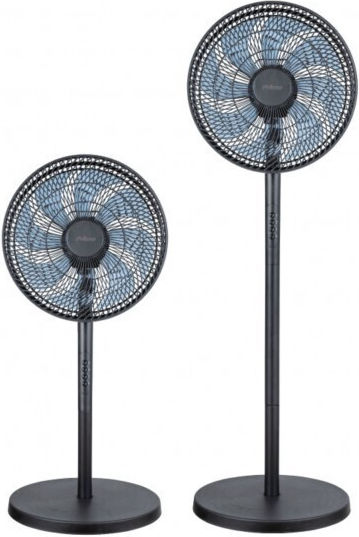 Primo PRSF-80605 Ανεμιστήρας Ορθοστάτης 60W Διαμέτρου 40cm Μαύρος