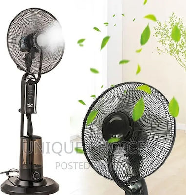 Ventilator cu nebulizare 75W Diametru 40cm