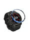 Smartwatch Dial Bezel Ring Cover Garmin Fenix 7X Blue Ring White Characters
