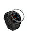 Smartwatch Dial Bezel Ring Cover Garmin Fenix 7 Black Ring White Characters
