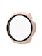 Huawei Watch 4 Pro Tempered Film + Pc Integrated Watch Protective Case Pink