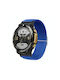 Amazfit T-rex 2 Adjustable Buckle Braided Nylon Watch Band Blue
