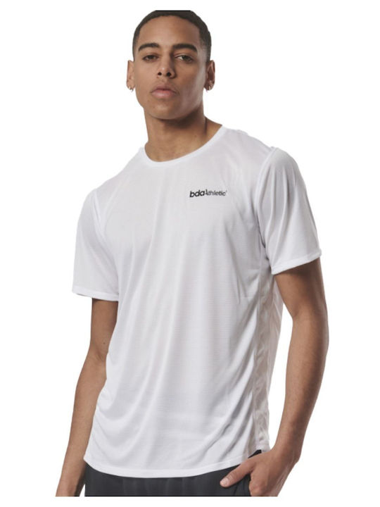 Body Action Men's Athletic T-shirt Short Sleeve White