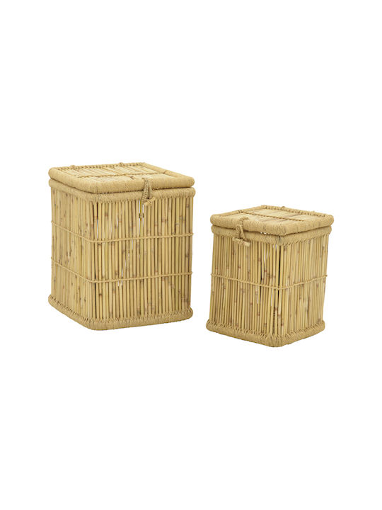 Pakketo Σετ Καλάθια Απλύτων Bamboo
