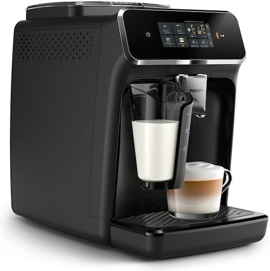 Philips Seria 2300 Automat Espressoare Putere 1500W Presiune 15bar Pentru Cappuccino Cu Râșniță Neagră EP2331/10