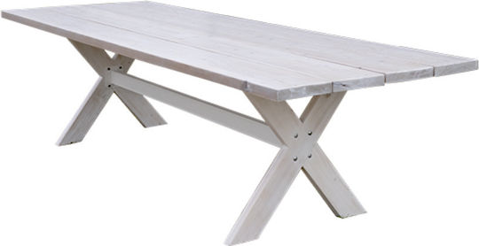 Country Monastic Table 200x90x75 Grey Country Monastic Table 200x90x75 Grey