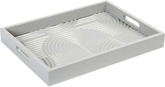 Espiel Wooden Rectangular Decorative Tray 42x30x5cm