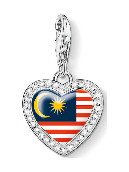 Thomas Sabo Charm Сърце от Сребърен