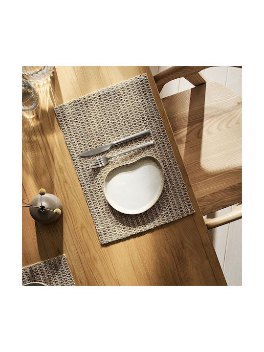 Gofis Home Wicker Placemat White 45x30cm