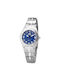 Time Force Uhr mit Silber Metallarmband