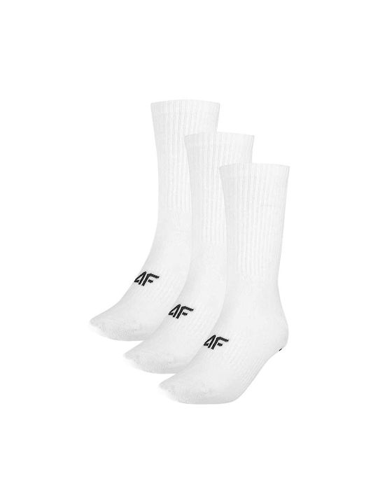 4F Sportsocken Weiß 3 Paare