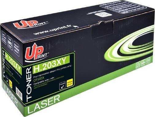 Uprint Съвместим Тонер за Лазерен Принтер HP CF542X Жълт