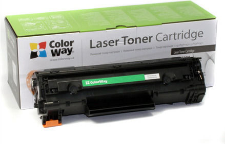 ColorWay Συμβατό Toner για Laser Εκτυπωτή HP CE285A Μαύρο