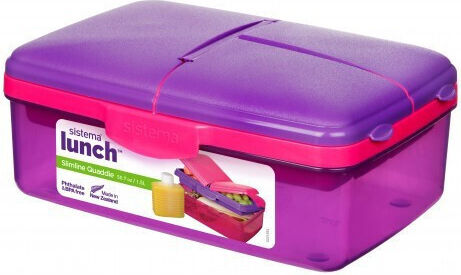 Kidslife Lunch Box Purple 1.5lt