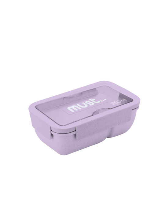 Must Team 585182 Lunchbox Kunststoff Lilac 950m...