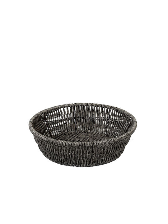 Espiel Wicker Bread Box Gray