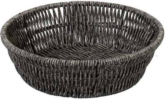 Espiel Brotkasten Korbweide Gray 22x22x6cm